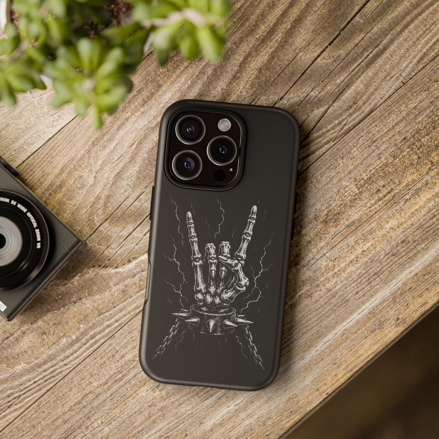 Skeleton Hand Rock Phone Case