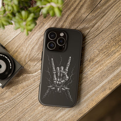 Skeleton Hand Rock Phone Case