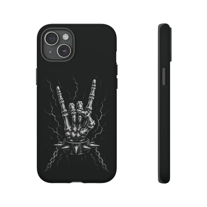 Skeleton Hand Rock Phone Case