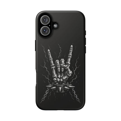 Skeleton Hand Rock Phone Case