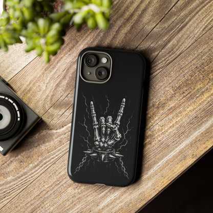 Skeleton Hand Rock Phone Case