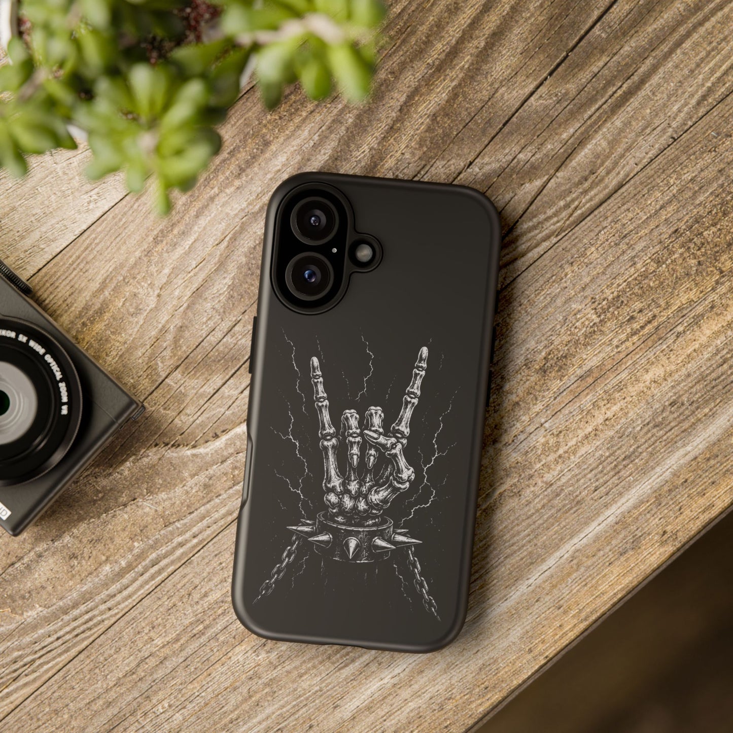 Skeleton Hand Rock Phone Case