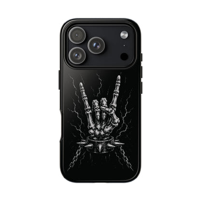 Skeleton Hand Rock Phone Case