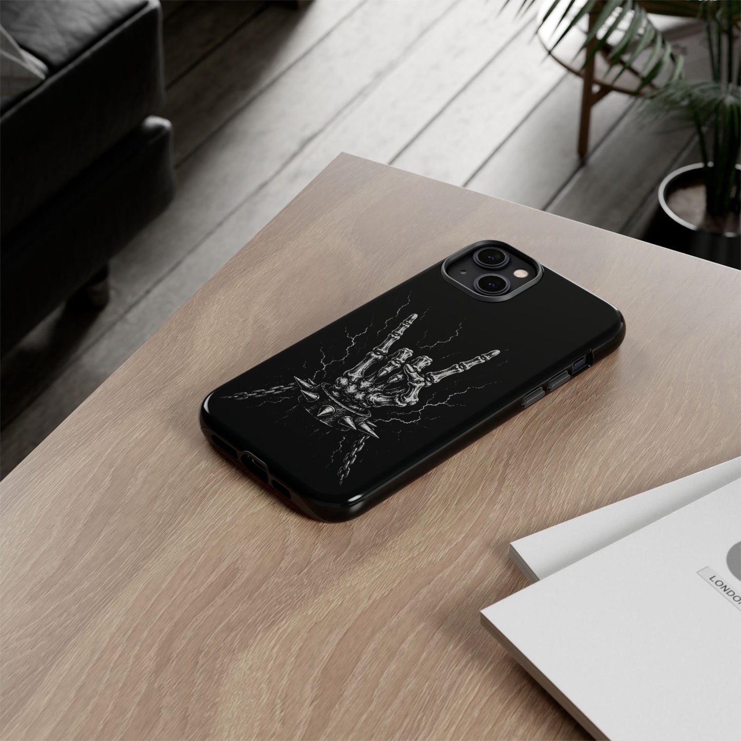 Skeleton Hand Rock Phone Case