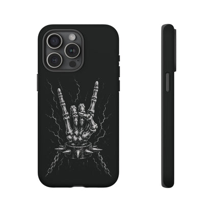 Skeleton Hand Rock Phone Case