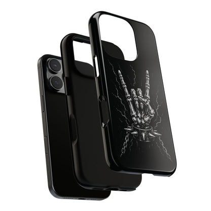 Skeleton Hand Rock Phone Case