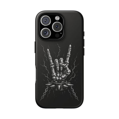 Skeleton Hand Rock Phone Case