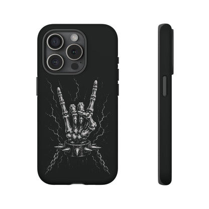 Skeleton Hand Rock Phone Case