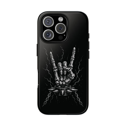 Skeleton Hand Rock Phone Case