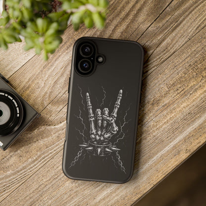 Skeleton Hand Rock Phone Case
