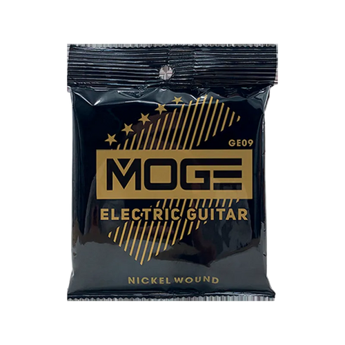 MOGE electric guitar strings packaging on a white background